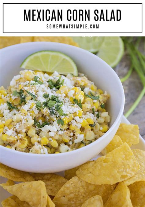 Best Mexican Corn Salad Recipe Somewhat Simple