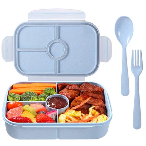 Buy Jeopacejeopace Bento Box For Kids Lunch Containers With 4