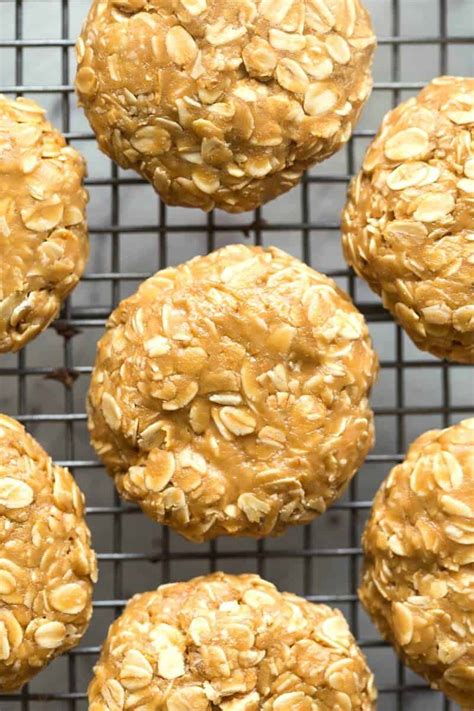 The texture of the cookies is crispy and chewy. Peanut Butter No Bake Cookies- Just 3 Ingredients! - The ...