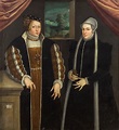 Double-portrait (Marie of Brandenburg-Ku - Unbekannter Künstler en ...