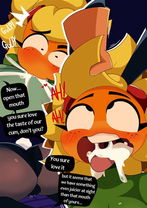 Rule 34 Blush Bunny Girl Bunnysuit Comic Cum In Mouth Female Green