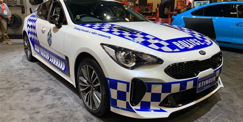 Kia Stinger Pulled Up For Duty In An Australian Police Department