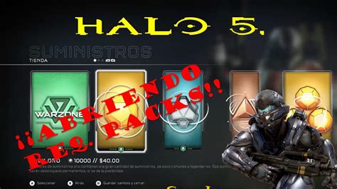 Halo 5 Abriendo Req Packs Youtube