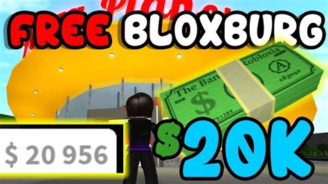 How To Get 20k Bloxburg Cash Fast Roblox Dale Cyrille🍩 Youtube