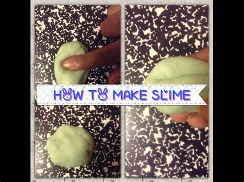 How to wiki 89 how to make slime with glue. HOW TO MAKE SLIME WITHOUT GLUE, CORNSTARCH OR BORAX - YouTube