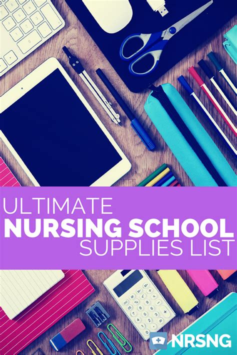 The Ultimate List Of Must Have Nursing School Supplies