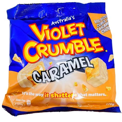 Violet Crumble Honeycomb Caramel 170g Aus