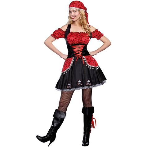 Pirate Beauty Women S Adult Halloween Costume Walmart Com