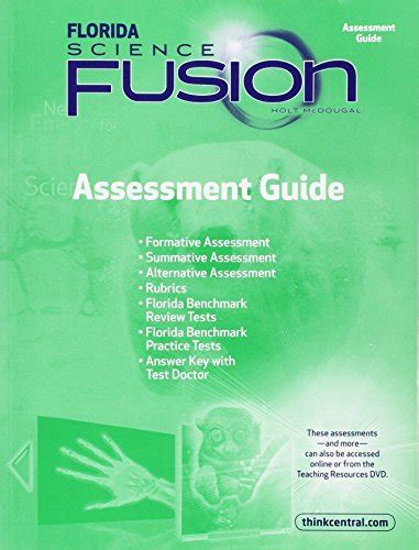 Holt Mcdougal Science Fusion Florida Assessment Guide Grades 6 8 Life