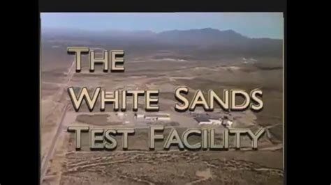 The White Sands Test Facility Nasa Documentary YouTube