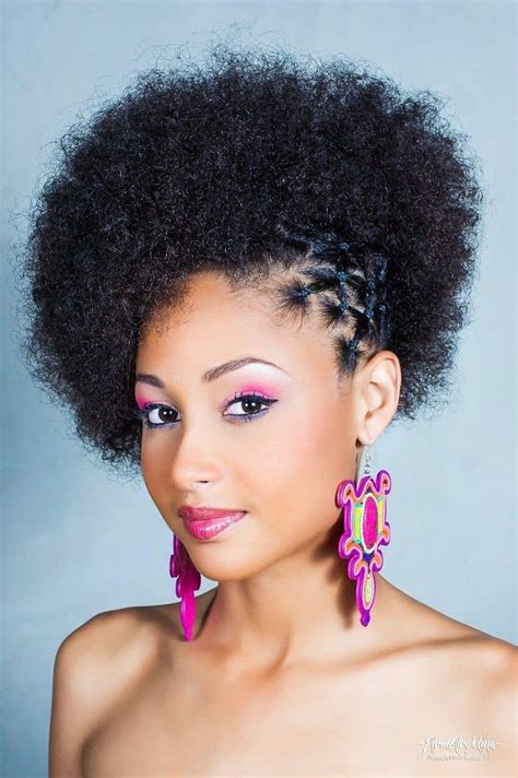 66 Different Ways To Style Your Natural Hair At Home Thrivenaija Idée Coiffure Cheveux