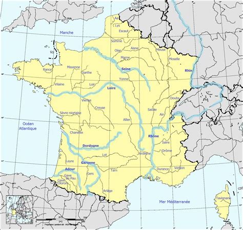 Filefrance Fluvial Wikimedia Commons à Carte Fleuve France