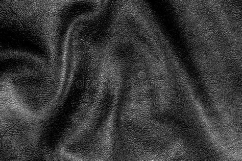 Faux Black Leather Black Leather Texture Stock Image Image Of Grain
