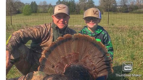 youth turkey hunt son s first turkey in georgia youtube