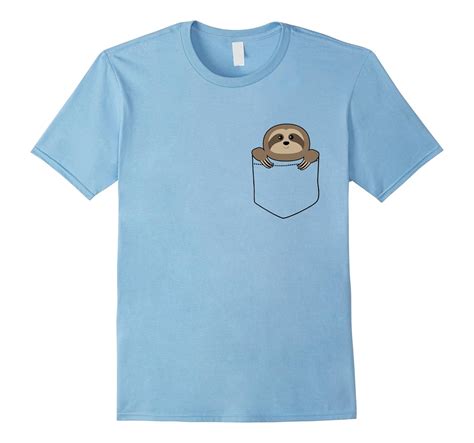 Sloth In The Pocket T Shirt Baby Sloth Pocket Tee 4lvs 4loveshirt