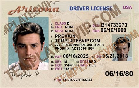 Drivers License Psd Templates