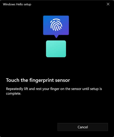 How To Setup Windows Hello Fingerprint In Windows 11