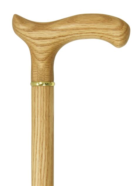 Fritz Red Oak Wood Walking Cane