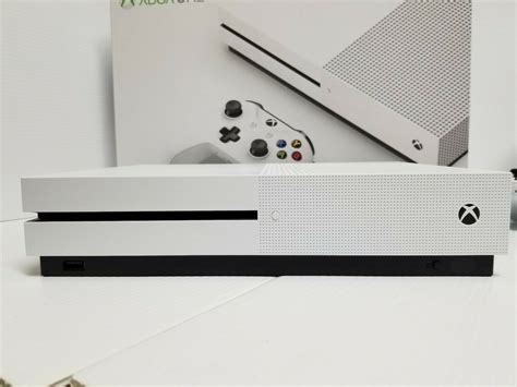 Microsoft Xbox One S 1tb White Gaming Console 4k M 1681 In Box W