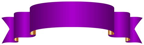 Purple Banner Transparent Png Stickpng