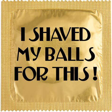 Shaved My Balls For This Kondom Kondomer