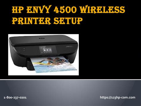 Hp Envy 4500 Wireless Printer Setup By 123hpcom Issuu