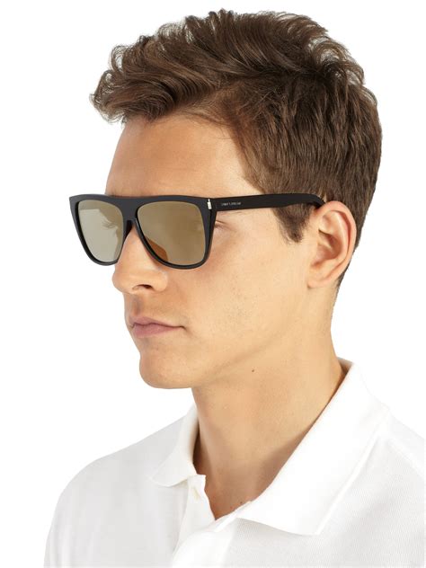 Yves Saint Laurentmens Sunglasses Square Frame Sunglasses Sunglasses Large Online Sales