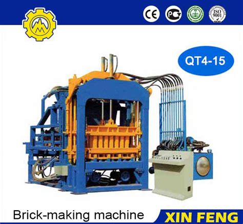 QT4-15 Concrete Block Making Machine-Concrete Block Making Machine