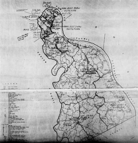 1940 Map Of Campbell County Kentucky