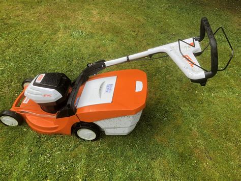 Stihl Rma 448 Tc Battery Mower Review Mr And Mrs Gardens Limited