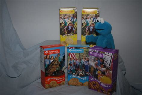 Cookie Monster And Girl Scout Cookies Flickr Photo Sharing
