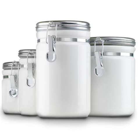 We did not find results for: Ceramic Kitchen Canisters - White (Set of 4) in Kitchen ...