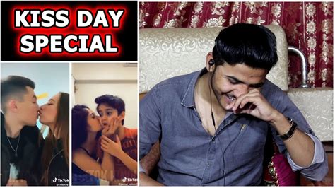 Pakistani React On Kiss Day Special Tik Tok Videos Youtube