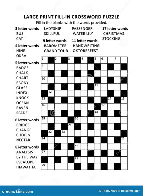 Fill In Word Puzzles Printable Printable Word Searches