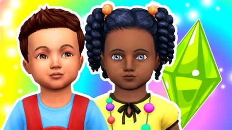The Sims 4 Toddler Stuff Cas Overview And Review Youtube