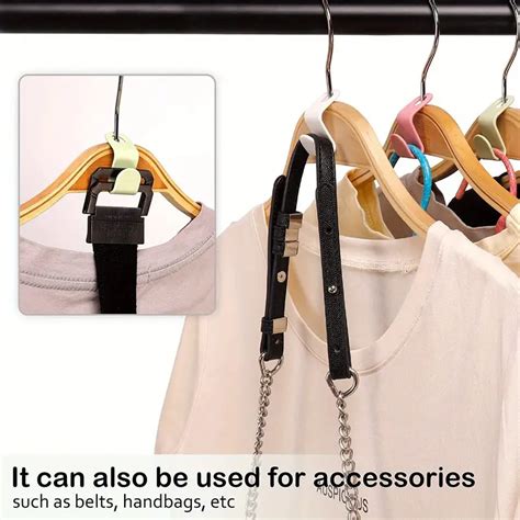 Clothes Hanger Connector Hooks Super Space Saving For Closet Heavy