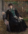 Bildnis Frau Charlotte Berend-Corinth im Garten - Lovis Corinth (1908 ...