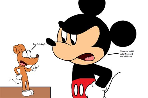 Mickey With Squeak Mouse By Marcospower1996 On Deviantart