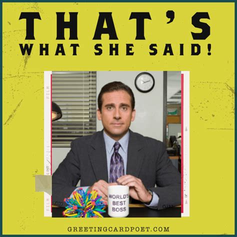 157 Funny Michael Scott Quotes From The Office Greeting Card Poet