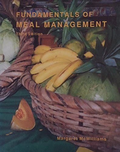 Fundamentals Of Meal Management Margaret Mcwilliams 9780916434311