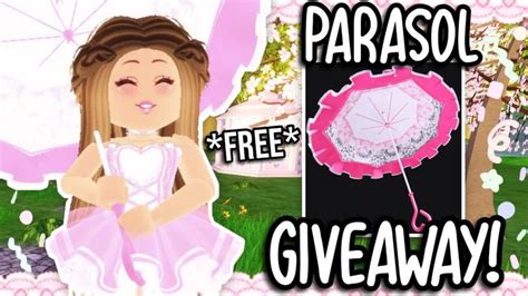 How To Win A Free Parasol In Royale High Easy Royale High