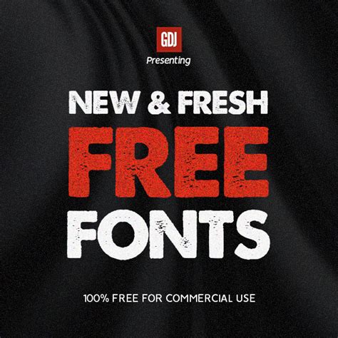 Free Fonts 26 Fresh Fonts For Graphic Designers Typeface Brand Vrogue