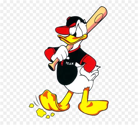 Donald Duck Clipart Baseball Clip Art Of Baseball Flyclipart