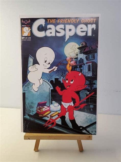 Casper The Friendly Ghost 1 Spooky Wolfer Cover Hobbies And Toys Books