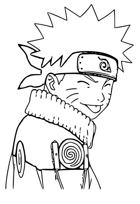 Naruto Print Out Coloring Pages