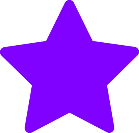 Star Purple Clip Art At Clker Com Vector Clip Art Online Royalty