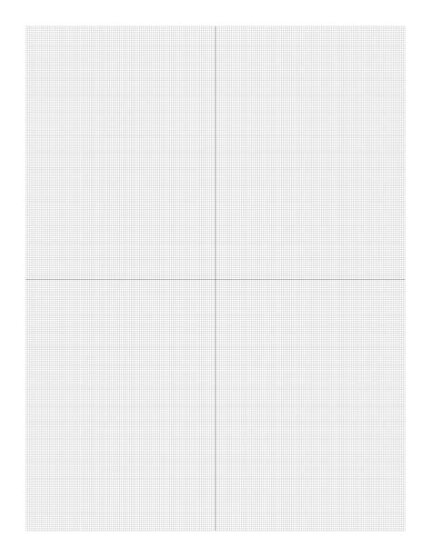 Graph Paper Template 8 5 X 11 Printable Printable Graph Paper Grid