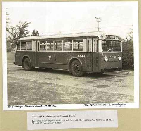 1935 Yellow Coach Model 731 Passenger Coach Yellow Cab Company