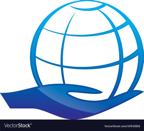 Hands Globe Logo
