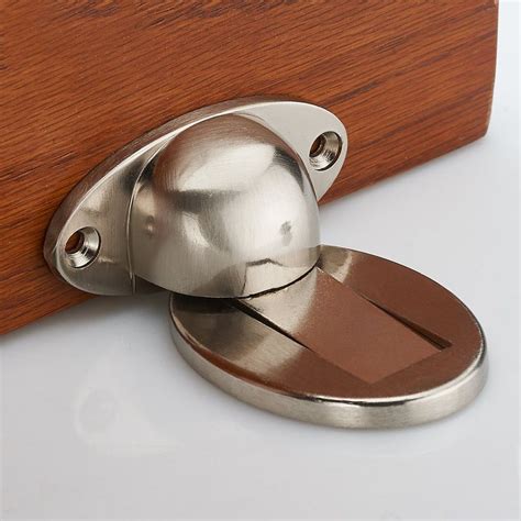 Magnetic Door Holder Stopper Invisible Doorstop Wall Mounted Safety